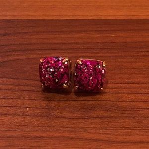 Kate Spade Glitter Stud Earrings